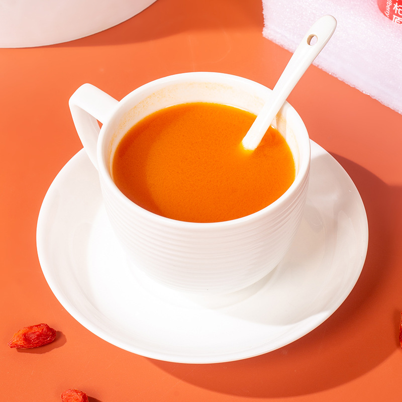 Fresh Goji Berry Puree (Lycium barbarum) — Ningxia Goji Juice Drink, 300ml - Image 2