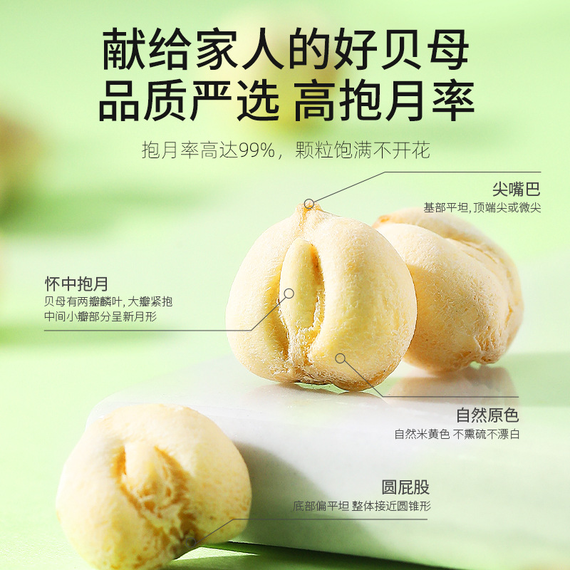 Qi Li Xiang Fritillaria Powder 50g Bottle Sichuan Fritillaria for Cooking and Herbal Use - Image 3