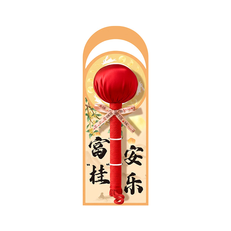 Mugwort Herbal Massage Hammer Ai Cao Hammer Handheld Moxa Stick for Body Relaxation 26cm - Image 5
