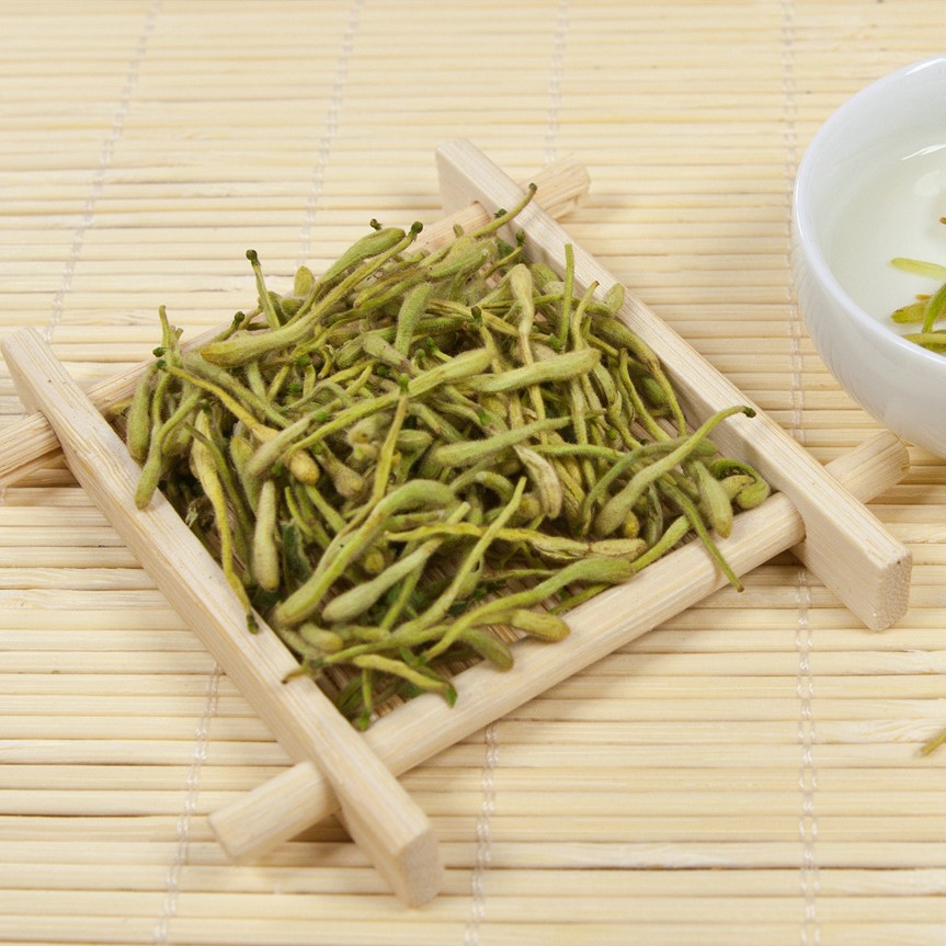 Dried Honeysuckle Flower Jin Yin Hua Loose Bulk Herbal Tea 500g - Image 3