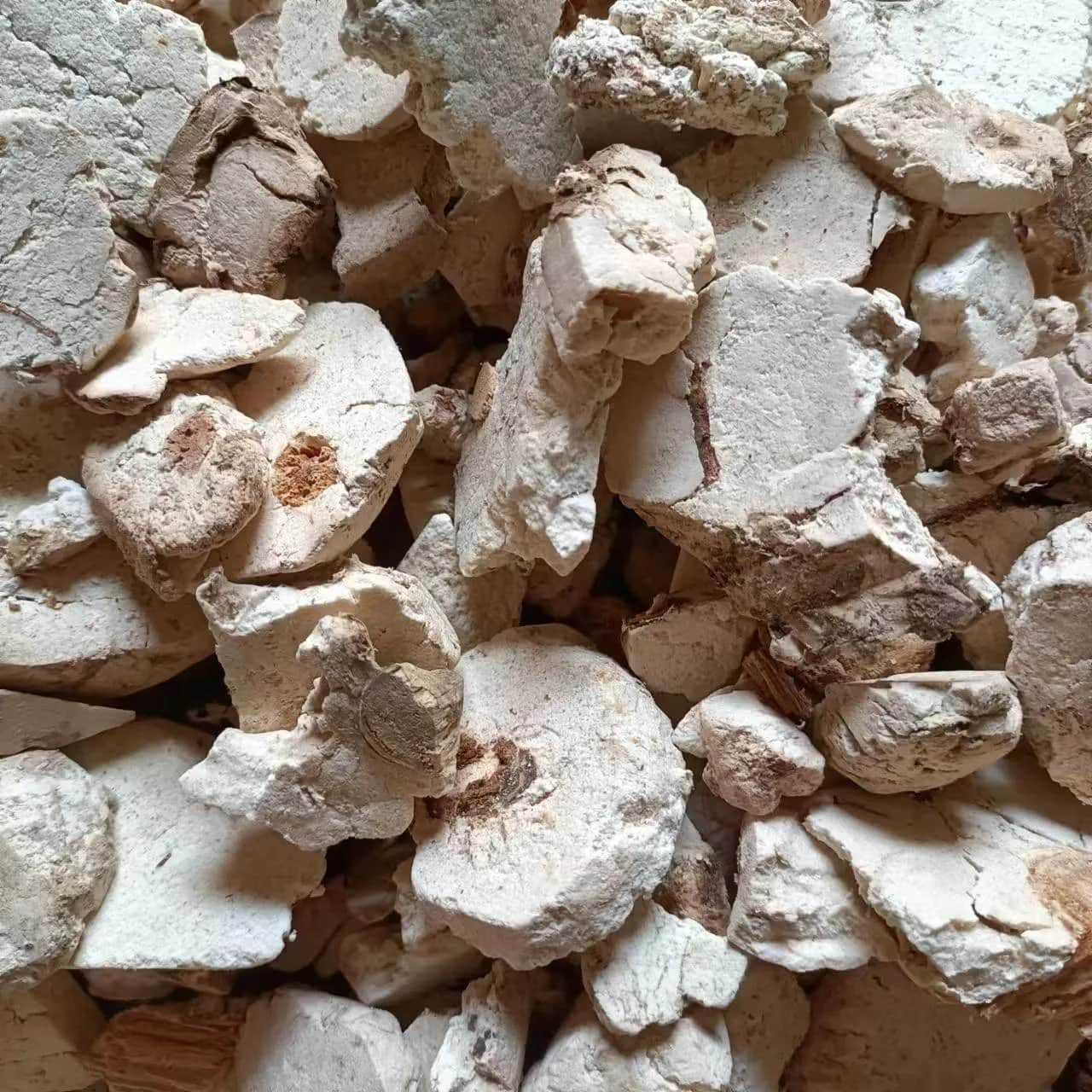 Fu Shen Dried Poria Slices Wholesale Sulfur-Free Hubei Origin Herbal Tea and Culinary Ingredient 500g Bulk - Image 4