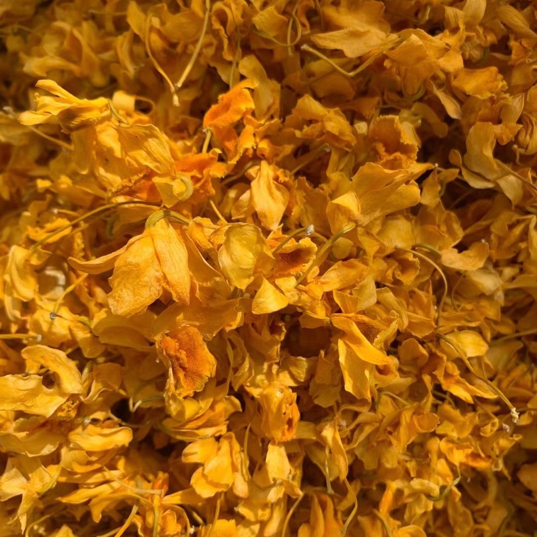 Drumstick Dendrobium Flowers (Dendrobium chrysotoxum) — Yunnan Dried Herbal Flower Tea, 1g - Image 5