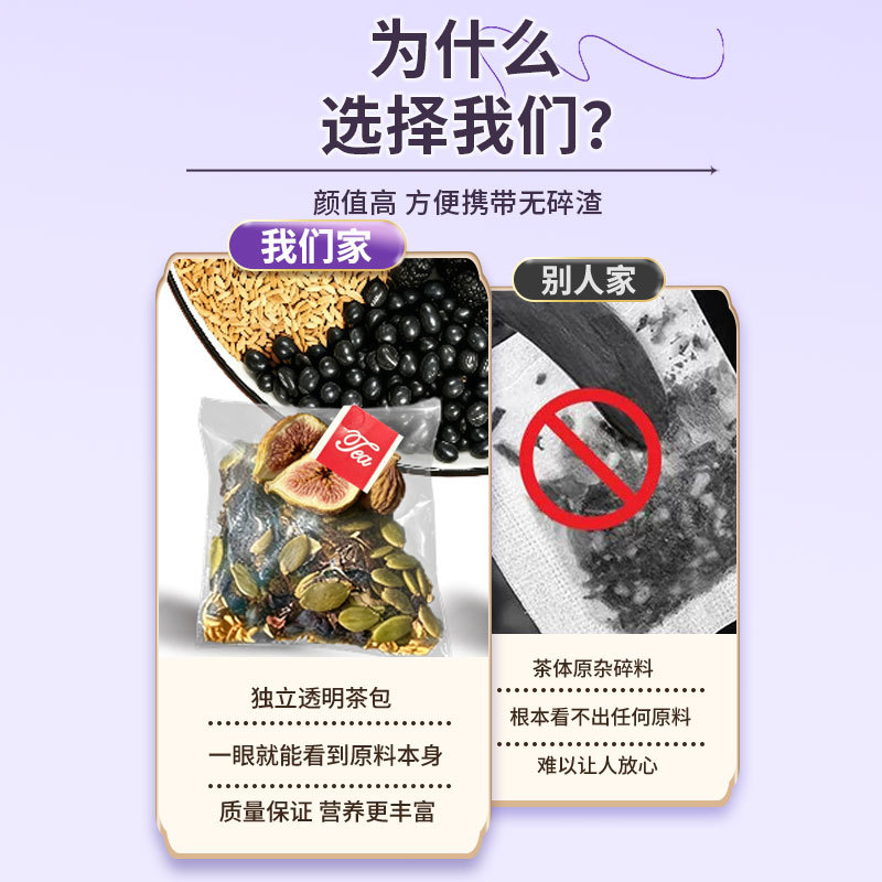 Seed Cycling Tea — Flaxseed, Fig & Mulberry Herbal Tea Bags (10g × 10) - Image 4