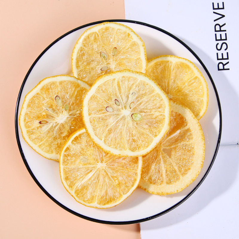 Freeze-Dried Lemon Slices Ning Meng Pian 50g Bottle Honey Lemon Tea Summer Cold Brew Fruit Tea - Image 4
