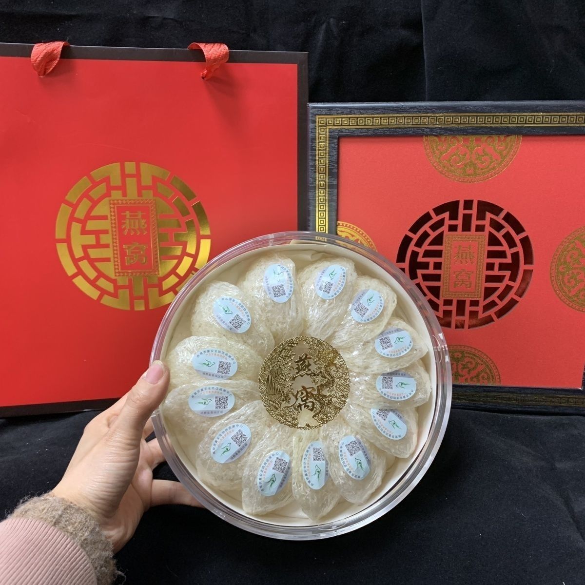 Premium Malaysia Bird Nest Yan Wo Dried Cup Swallow Nest for Nourishing Soup and Gift Giving - Image 2