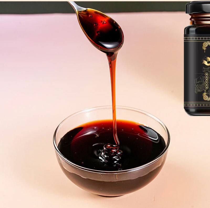 Huang Jing Five Black Paste (Polygonatum & Five Black Herbs) — Traditional Herbal Paste, 300g Jar - Image 3