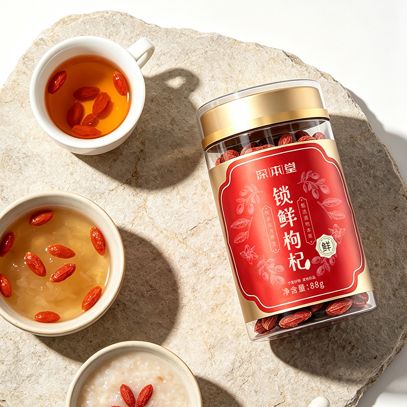 Premium Ningxia Goji Berry Gift Box Freeze-Dried Large Grade Goji Berries 176g for Holiday Gifting - Image 4