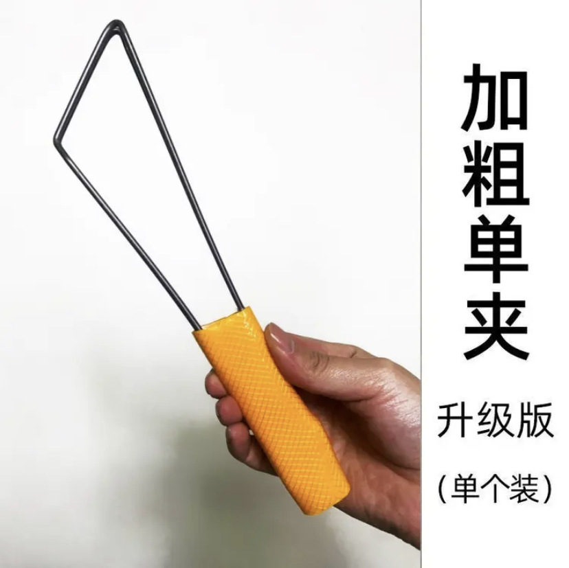 Stainless Steel Moxa Stick Holder Clamp Double Head Anti-Scald Moxibustion Tool for Wellness Massage - Image 2