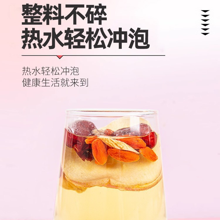 Apple Astragalus Herbal Tea (Huang Qi, Mai Dong, Jujube, Goji, Fig) — 10 Handmade Sachets - Image 4