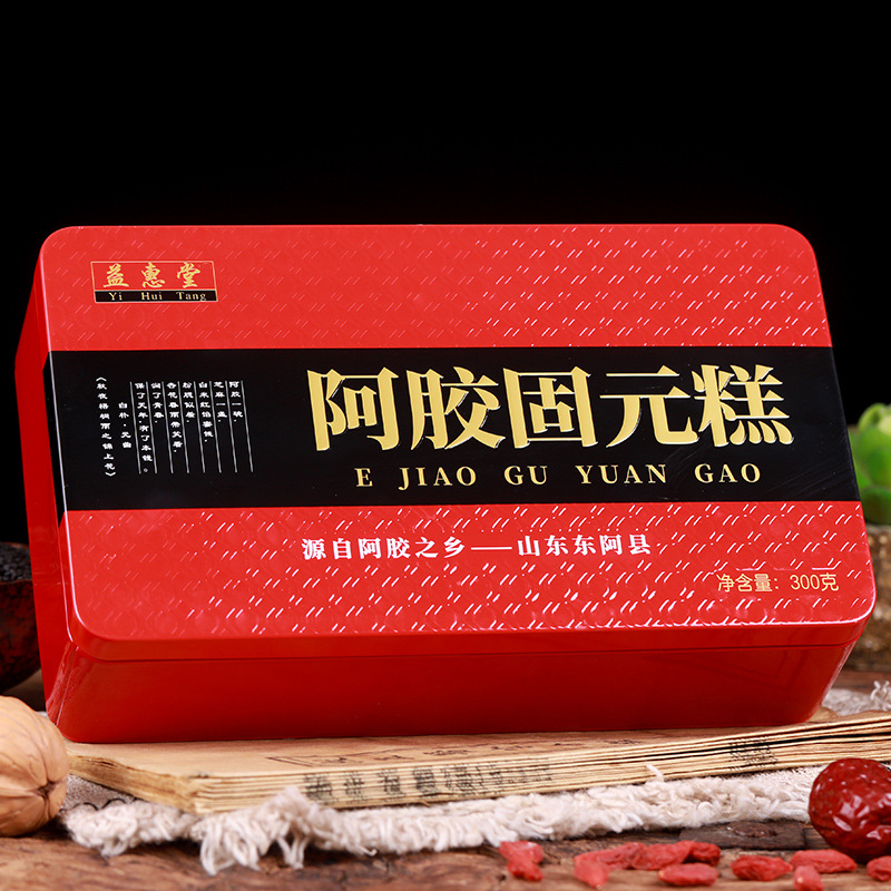 Ejiao Cake with Red Date & Goji Berry (Ejiao Gu Yuan Gao) — Ready-to-Eat Herbal Paste, 300g Gift Box - Image 3