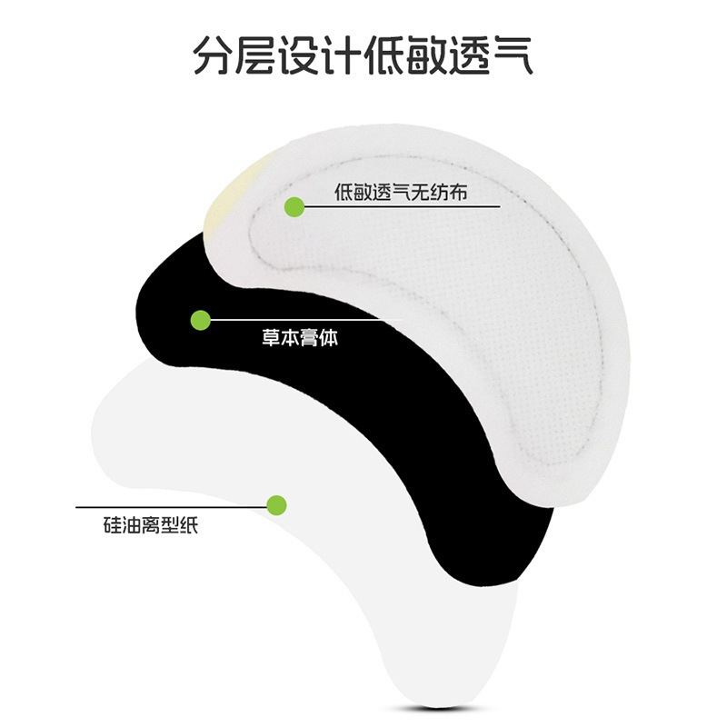 Herbal Throat Comfort Patch Shou Hou Tie Mugwort Acupoint Topical Sticker for Adults and Children 6 Patches - Image 4
