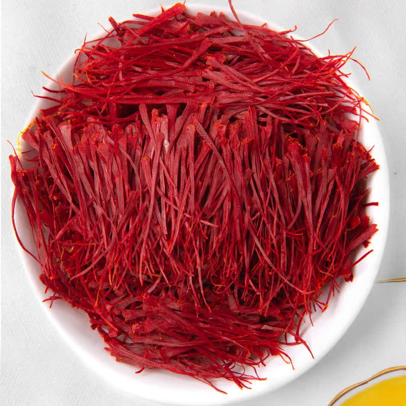 Saffron Threads Zang Hong Hua 1g Jar for Tea Infusion and Culinary Use Premium Gift Box - Image 2