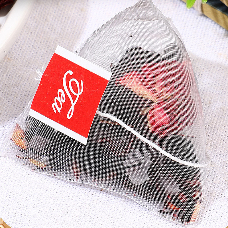 Mulberry Roselle Rose Tea Sang Shen Mei Gui Luo Shen Hua Herbal Flower Tea Bags 5 x 100 Pack - Image 2