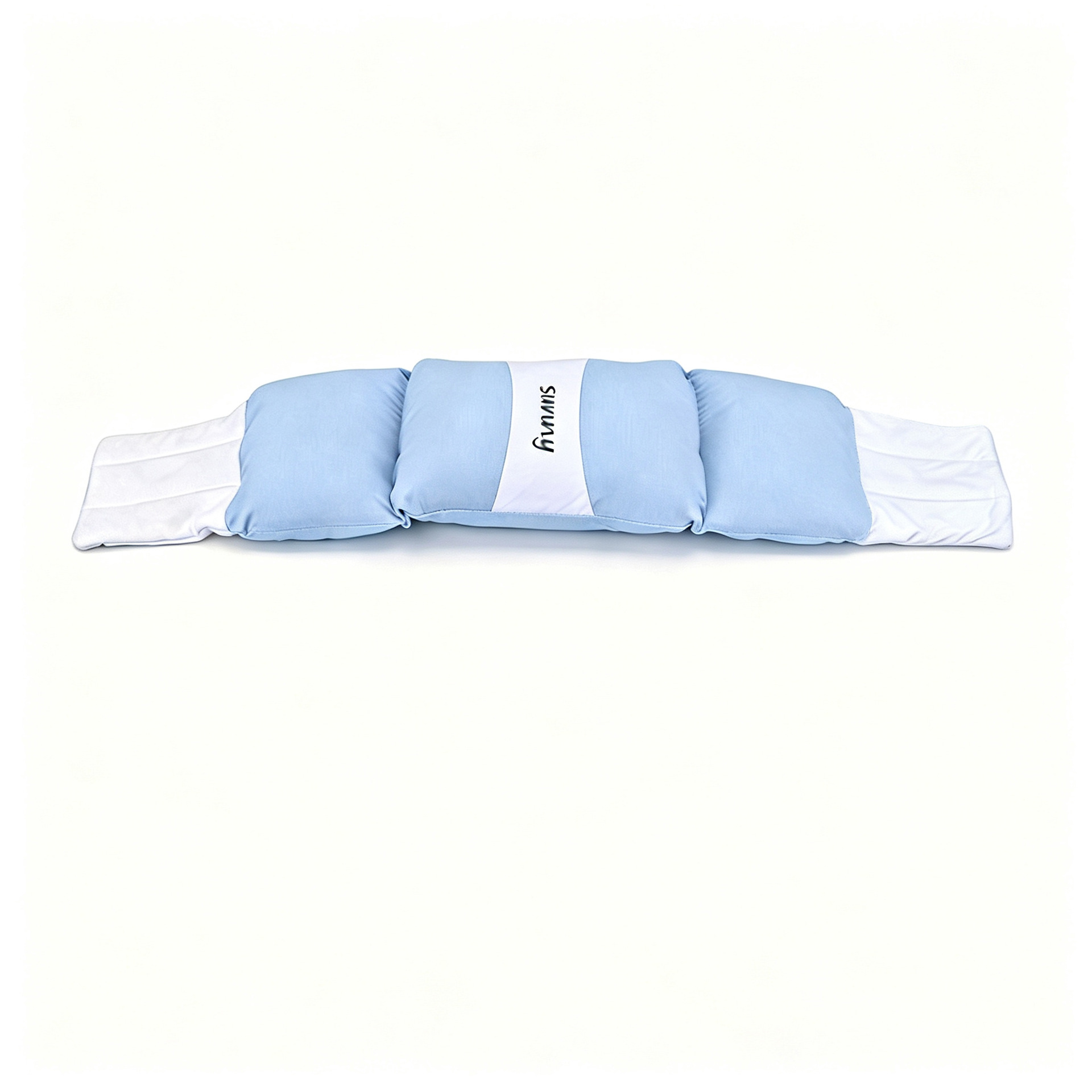 Sleep Support Waist Belt Detachable Lumbar Pillow Ice Silk Fabric 70cm Adjustable Fit - Image 5