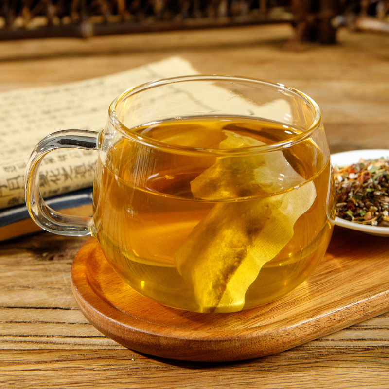 Jin Yin Hua Lian Qing Tea Honeysuckle Herbal Blend 150g Bag 30 Sachets Sugar Free Cold Brew Substitute Tea - Image 2