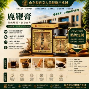 Deer Whip Herbal Paste (Lu Bian Gao) — Custom Herbal Concentrate with Maca, Goji & Polygonatum