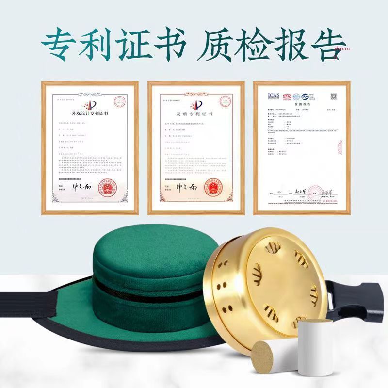 Portable Brass Moxibustion Box Smokeless Moxa Warmer for Abdomen Waist Traditional Wellness Tool - Image 4