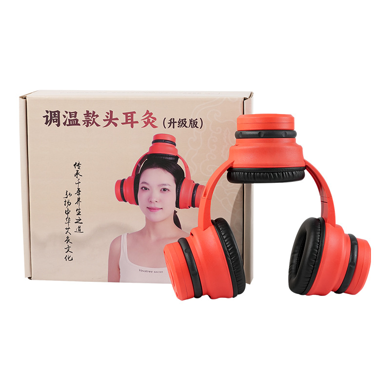 Upgraded Ear Moxibustion Device with Smoke Filter for Ear Head and Baihui Point Home Use with 108 Moxa Cones - Image 5