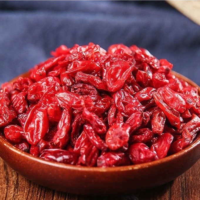 Dried Cornus Fruit Shan Zhu Yu 300g Bag Thick Pitted Slices for Tea Soup and Wine Infusion - Image 2