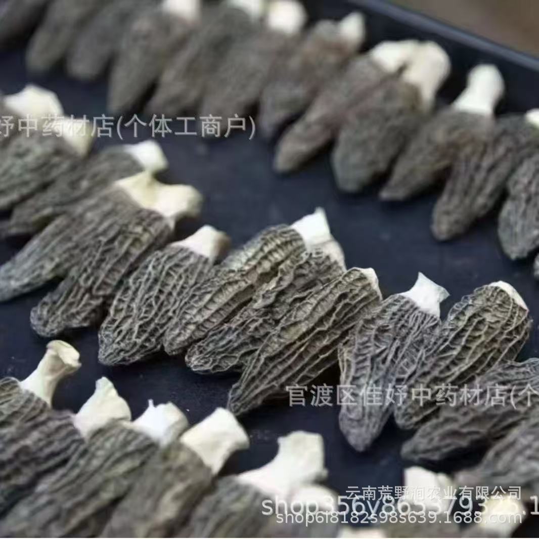 Dried Morel Mushrooms Yang Du Jun Morchella Gift Box Wild Yunnan Gourmet Culinary Fungi Holiday Gift Set - Image 4