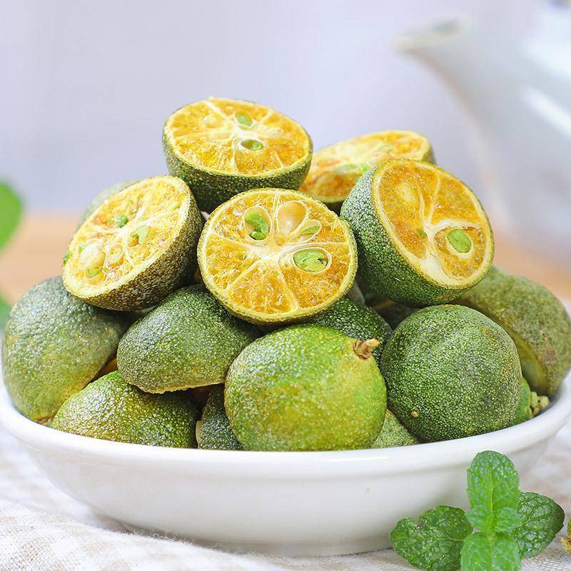Freeze Dried Green Kumquat Lime Passion Fruit Lemon Fruit Tea Cold Brew Loose Blend - Image 2