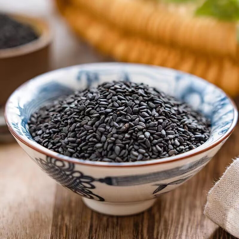 Premium Black Sesame Seeds 500g Hei Zhi Ma Whole Raw Seeds for Cooking Baking and Herbal Use - Image 4