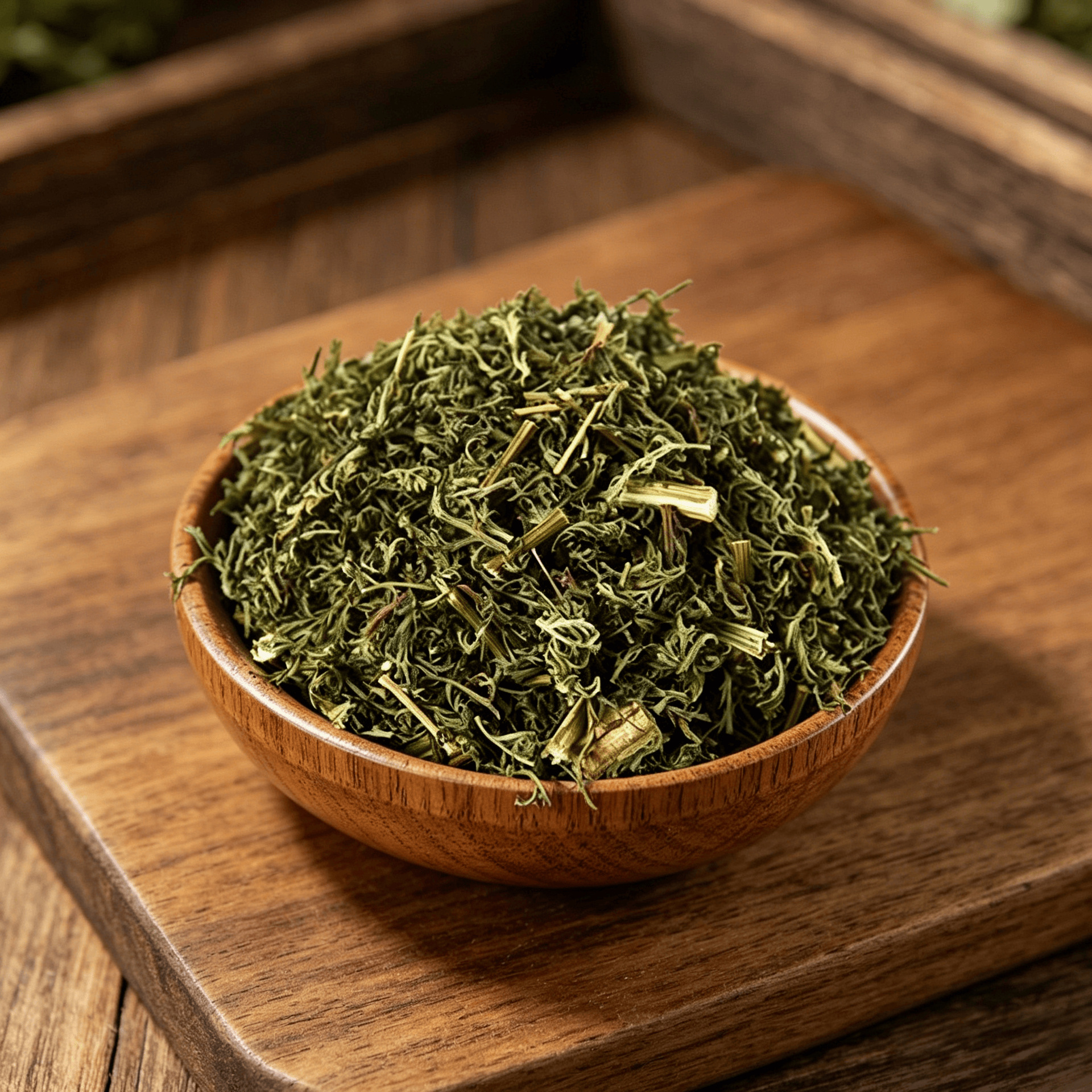 Dried Artemisia Annua Leaves 500g Qing Hao Chinese Herbal Tea Material Bulk Bag - Image 3