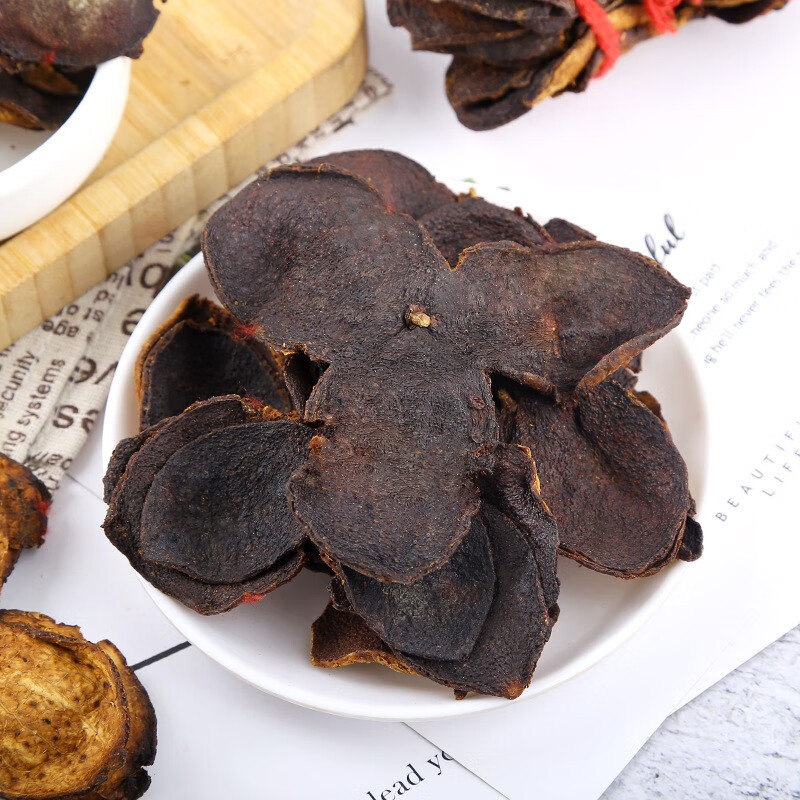 Aged Tangerine Peel Chen Pi 500g Sun Dried Red Mandarin Peel for Tea and Soup - Image 2