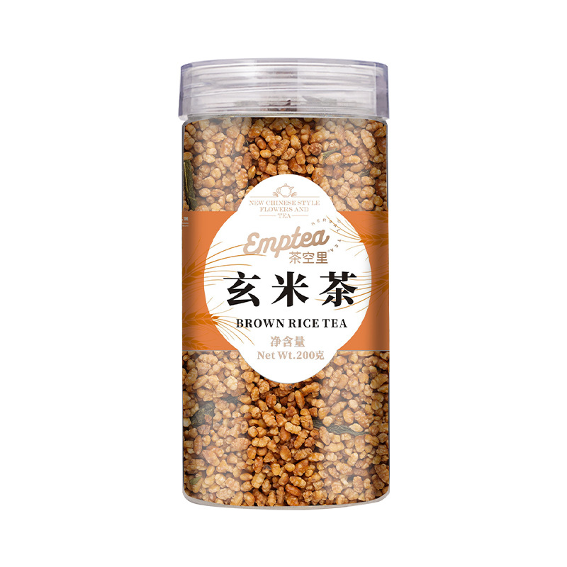 Genmaicha Brown Rice Green Tea (玄米茶) — Japanese-Style Roasted Rice Tea, 200g Jar - Image 5