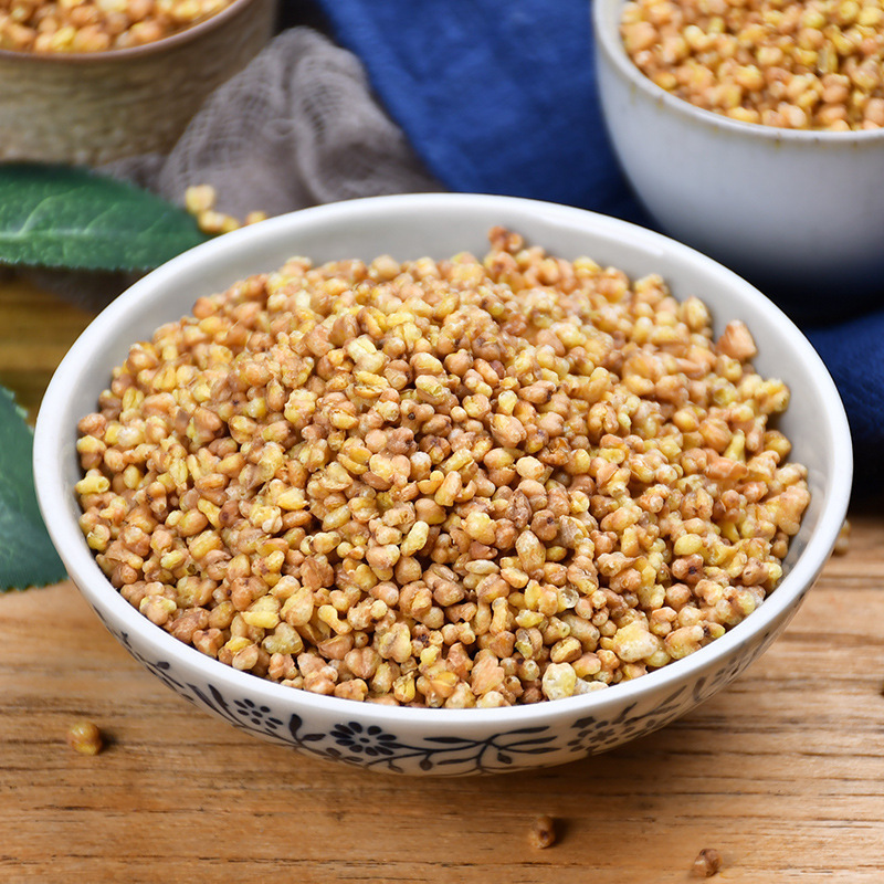 Tartary Buckwheat Tea Ku Qiao Cha 250g Canister Roasted Yellow Buckwheat Herbal Tea for Daily Brewing - Image 3