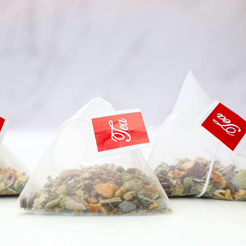 Rose Lotus Leaf Cassia Seed Herbal Tea 50g Triangular Tea Bags Sugar Free Hot Brew Blend - Image 4