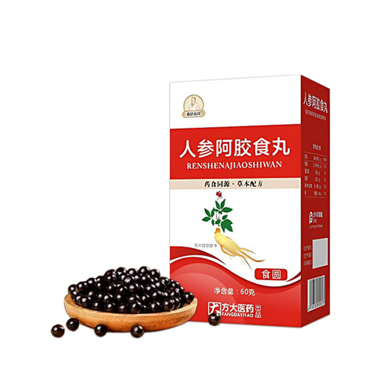 Ginseng Donkey-Hide Gelatin Pills Ren Shen E Jiao Wan Ready-to-Eat Herbal Wellness Pills - Image 5