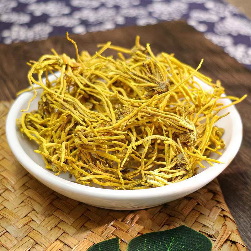 Huang Long Gen Dried Dragon Beard Dendrobium Root Slices Traditional Chinese Herb 50g Jar - Image 2