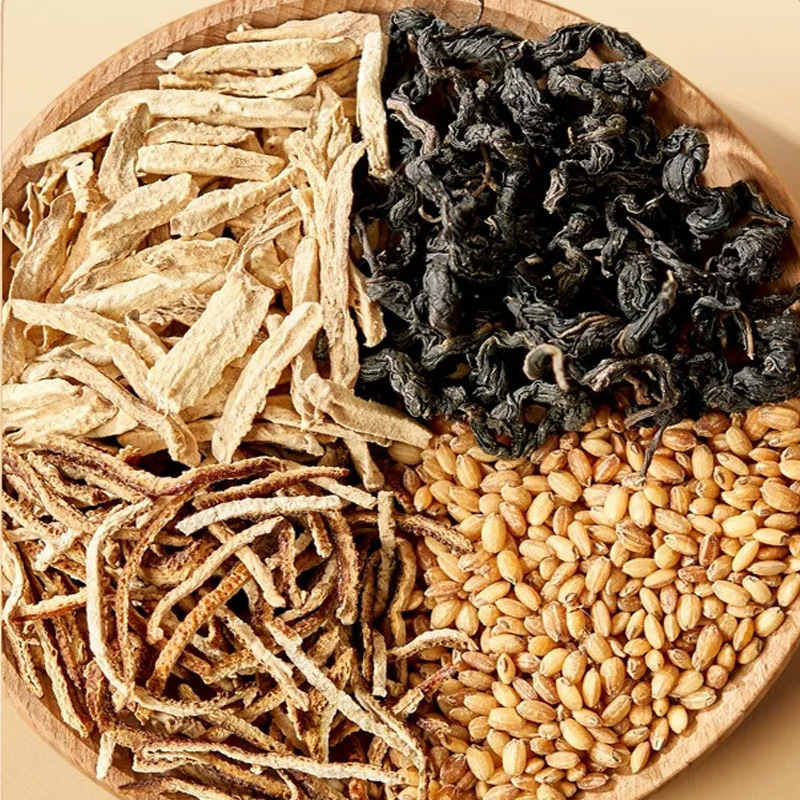 Perilla Tangerine Peel Ginger Rice Tea Zi Su Chen Pi Jiang Mi Cha 300g Canister Sugar Free Brewed Herbal Tea - Image 2