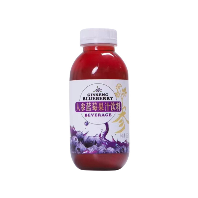 Ginseng Blueberry Juice Drink 350ml Jilin Northeast China Ready to Drink Bottled Beverage - Image 5