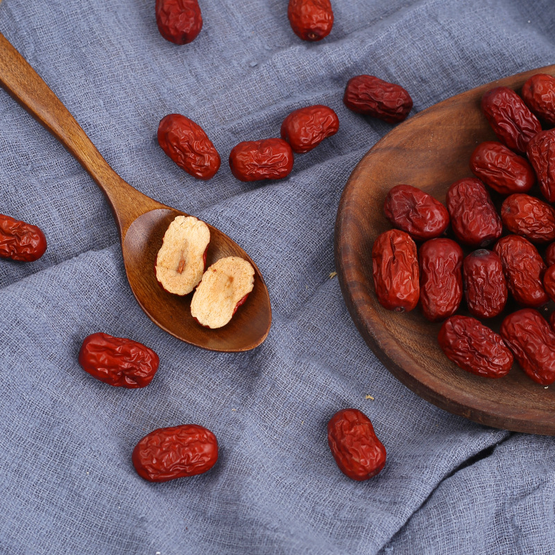 Xinjiang Red Dates Hong Zao Dried Jujube Fruit for Tea Soup Congee and Snacking 500g - Image 4