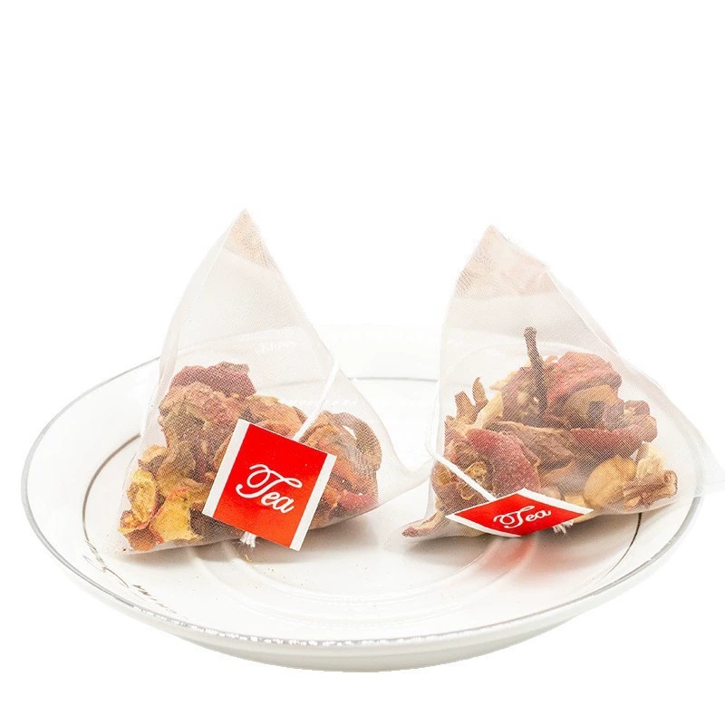 Custom Triangle Bag Herbal Tea Blend Wumei Hawthorn Fuling Cold Brew Tea 5g Sachets Wholesale - Image 3
