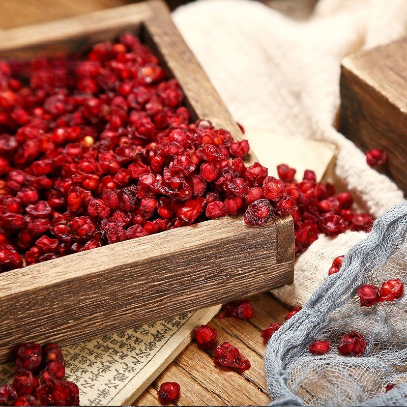 Schisandra Berries Wu Wei Zi 250g Dried North Schisandra Chinensis Fruit for Herbal Tea and Decoction - Image 2