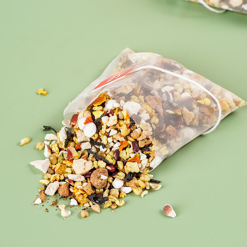 Red Bean Coix Seed Tea Chi Xiao Dou Yi Mi Fu Ling Tea 25 Bags Roasted Herbal Wellness Tea - Image 2