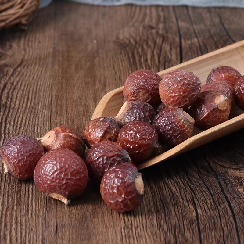 Whole Soapberry Fruits Wu Huan Zi Sapindus mukorossi Natural Dried Soapnuts 500g for Hair Washing and Cleaning - Image 5
