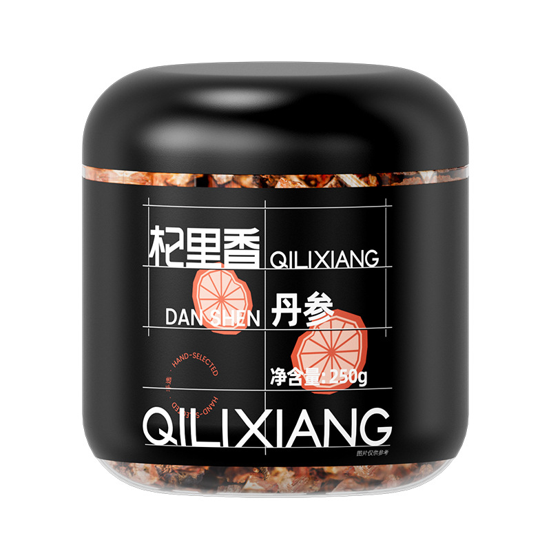 Dried Salvia Root Slices Danshen 250g Jar Shandong Origin Sun-Dried for Cooking and Decoction - Image 5