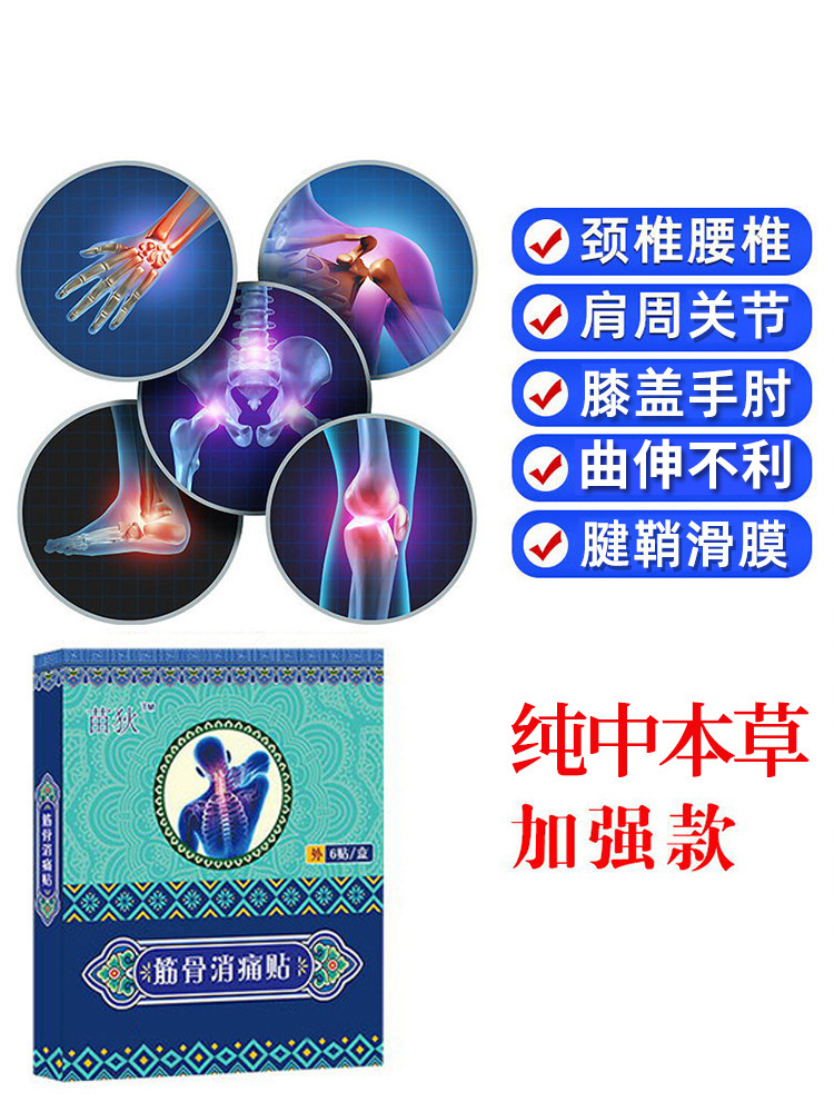 Herbal Pain Relief Patch for Neck Shoulder Waist and Legs External Use 8 Patches Per Box - Image 4