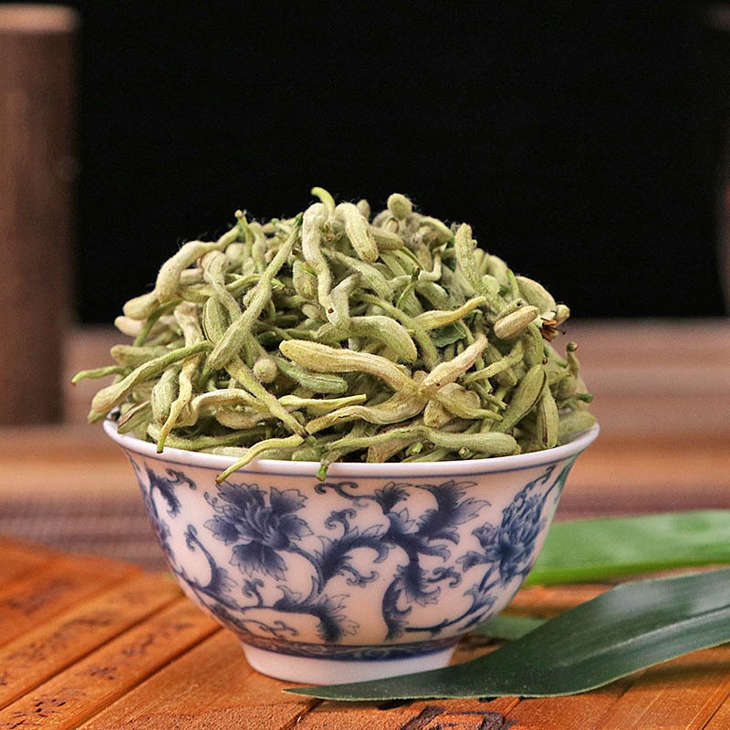 Honeysuckle Flower Jin Yin Hua 金银花 Dried Herbal Tea 30g Sample Pack Shandong Origin - Image 2