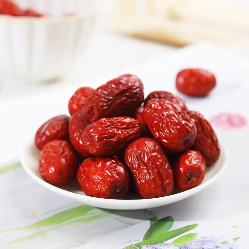 Dried Red Dates 500g Xinjiang Jujube Da Zao Whole Fruit Herbal Snack and Tea Ingredient - Image 4