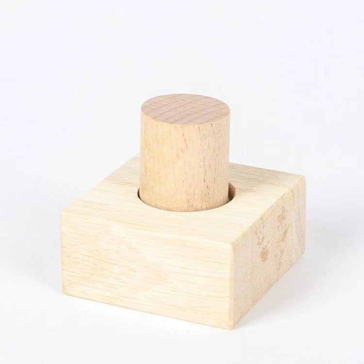 Wooden Moxa Cone Press Mold Ai Tiao Maker Portable Cone-Shaped Moxibustion Tool for Ginger Moxa Self Care - Image 5