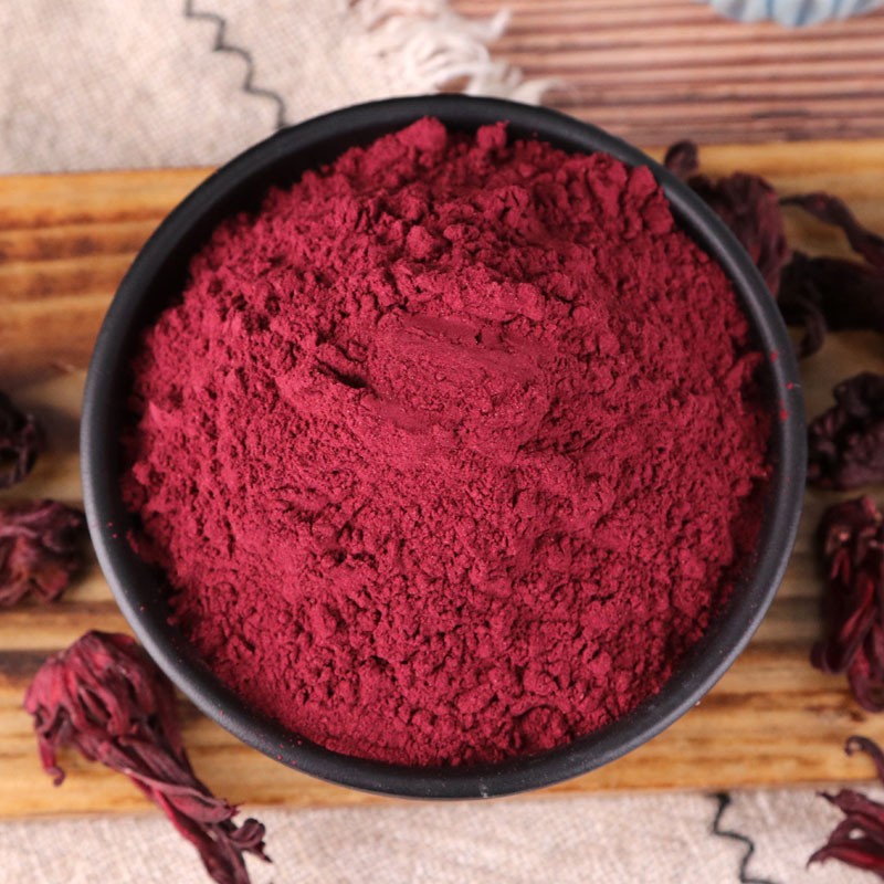 Roselle Flower Powder Luo Shen Hua Finely Milled Herbal Powder 500g for Drinks and Culinary Use - Image 4