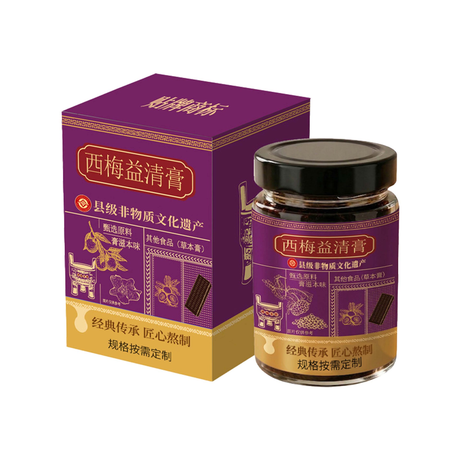 Prune Gut-Clearing Paste (Xi Mei Yi Qing Gao) — Prebiotic Herbal Paste, Custom OEM Bottle & Box - Image 5
