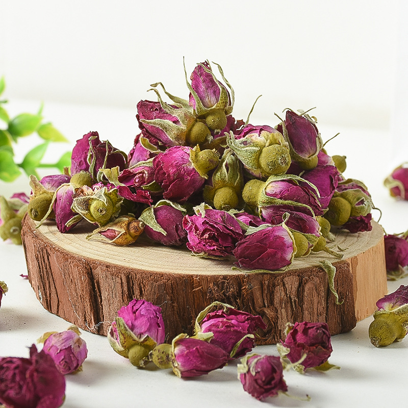 Lanzhou Kushui Rose Buds (Rosa rugosa) — Dried Purple Rose Tea, 500g Bulk - Image 3
