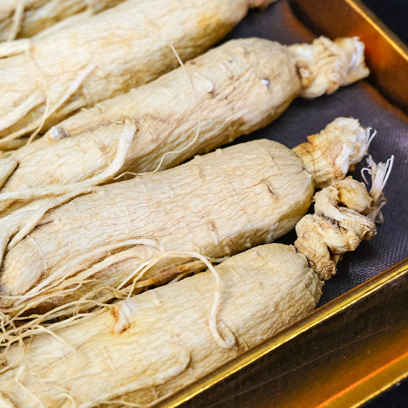 Dried White Ginseng Root Sun-Dried Changbai Mountain Jilin Specialty for Soup Tea and Wine - Image 2