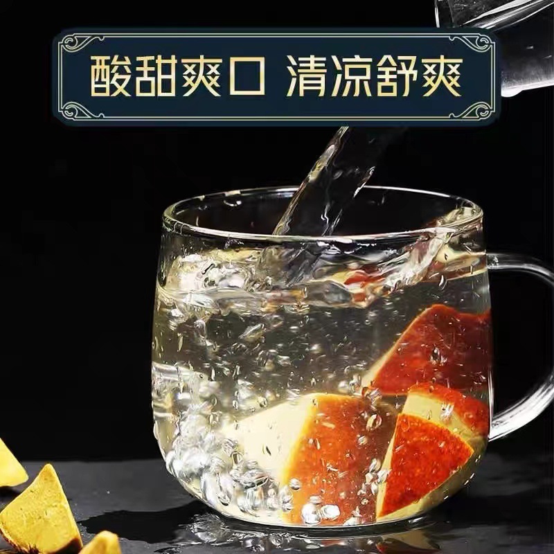 Authentic Huazhou Exocarpium Citri Grandis Eight Immortals Fruit Dried Snack with Mint Cooling Flavor 500g Bag - Image 3